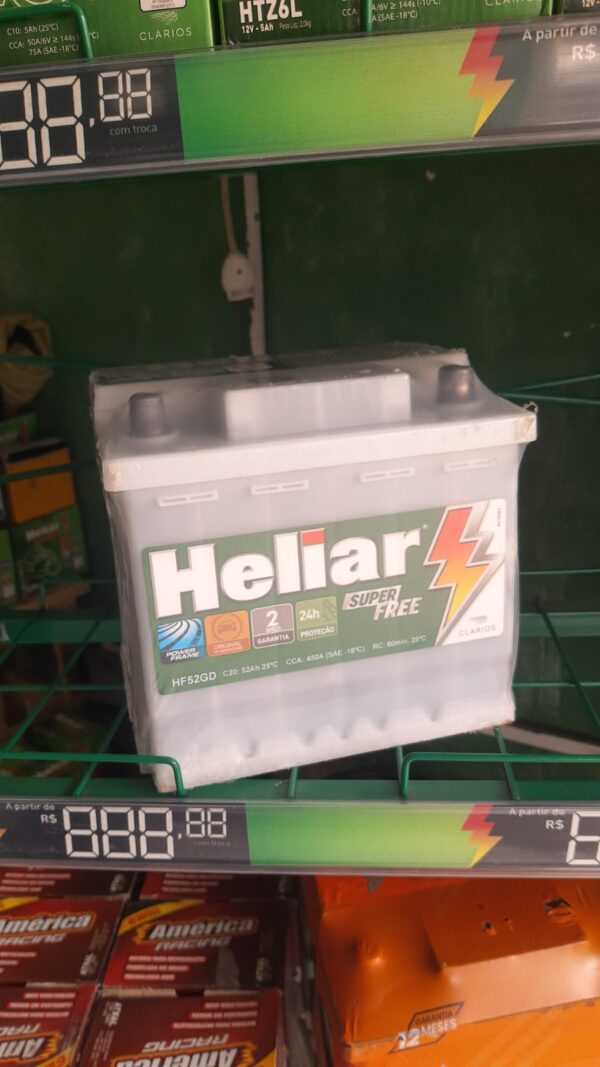 BATERIA HELIAR 52 AMPERES